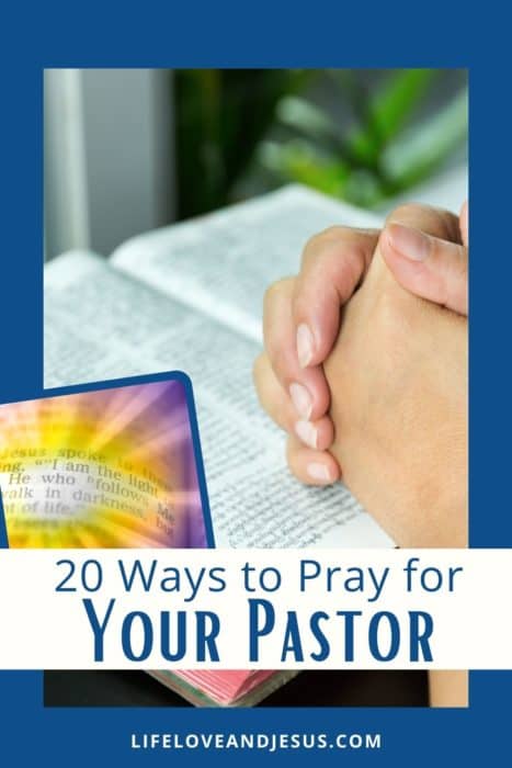 pray for your pastor