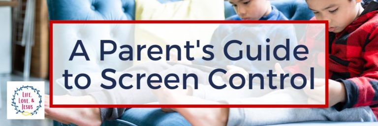 Why & How to Control Your Child’s Screen Use