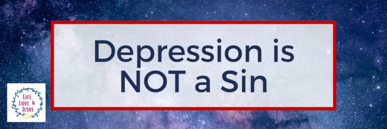 Depression is Not a Sin