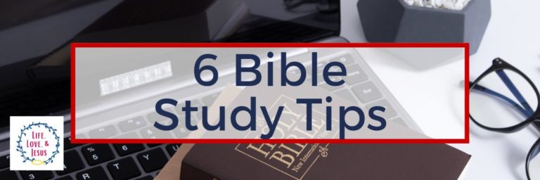 Bible Study Tips | 5 Ws and 1 H