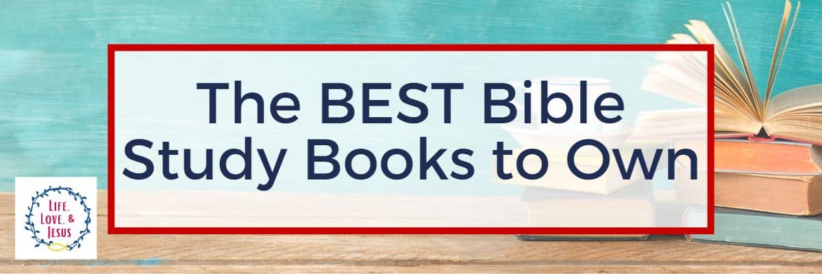 The BEST Bible Study Books to Own