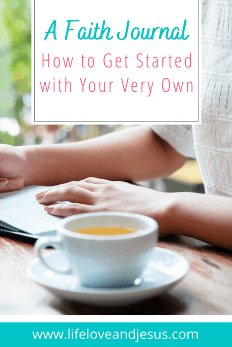 how to start your faith journal