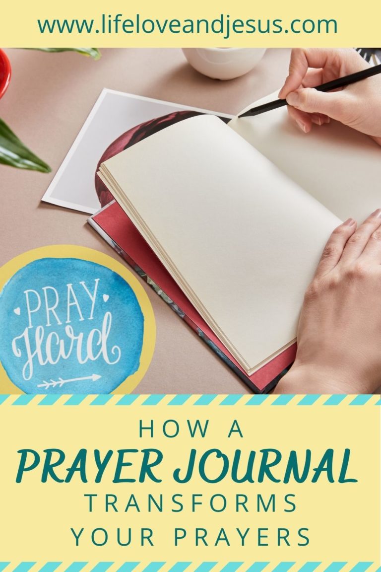 How to Use a Prayer Journal - Life, Love, and Jesus