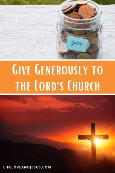 steps to generous giving