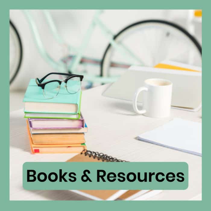 books resources coffee cup