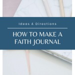 prayer journal faith journal