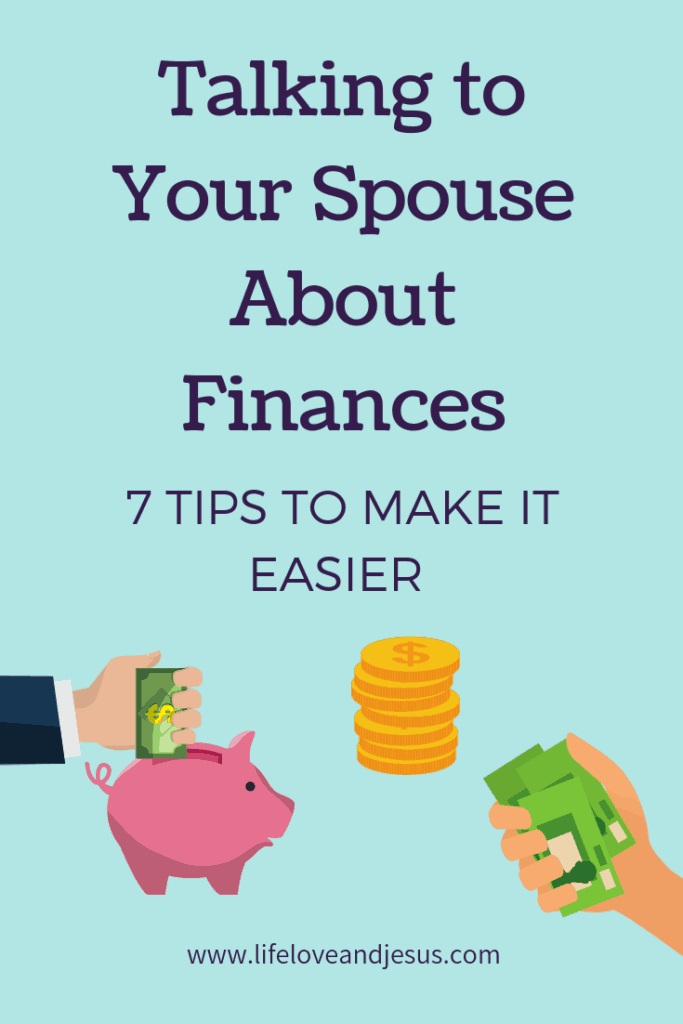 talking to your spouse about finances