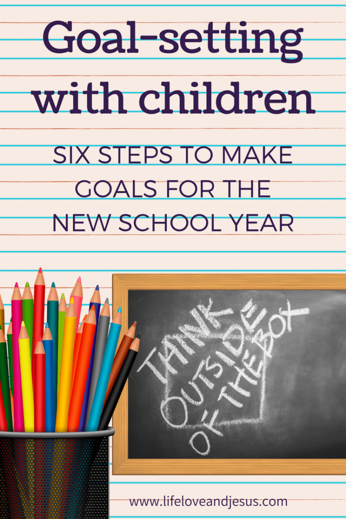 goal setting for the new school year