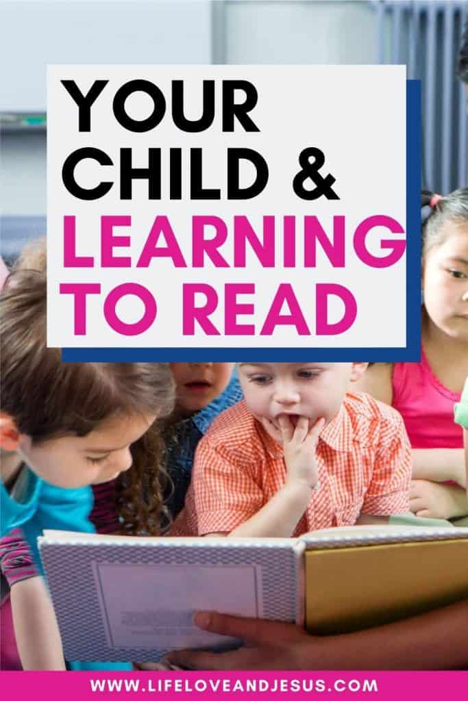 children learning to read